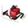 Giantz 92CC Petrol Post Hole Digger Motor, Heavy-Duty Steel, 3kW, 9000RPM, Efficient Vertical Gearbox, Red