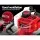 Giantz 92CC Petrol Post Hole Digger Motor - Heavy-Duty 2-Stroke Engine, Vertical Gearbox, Red - Ideal for Deep Boring