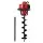Giantz 80CC Petrol Post Hole Digger with 200mm Auger & 80cm Extension - Heavy-Duty, Easy Start, 1.8m Max Depth