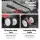 Giantz 88CC 2-Stroke Tiller & Cultivator: Powerful 10,000RPM Motor, 4 Blades, 400mm Width, Foldable
