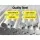 Giantz Power Garden Spiral Auger Drill Bit Set, Heavy-Duty Steel, 75x300mm & 75x600mm, Fits 13mm Chuck, 1