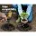 Giantz Power Garden Spiral Auger Drill Bit Set, Heavy-Duty Steel, 75x300mm & 75x600mm, Fits 13mm Chuck, 1