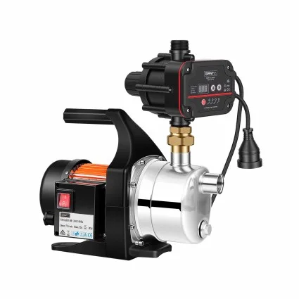 Giantz Garden Water Pump with Automatic Controller 1500W 72L/min Stainless Steel Irrigation