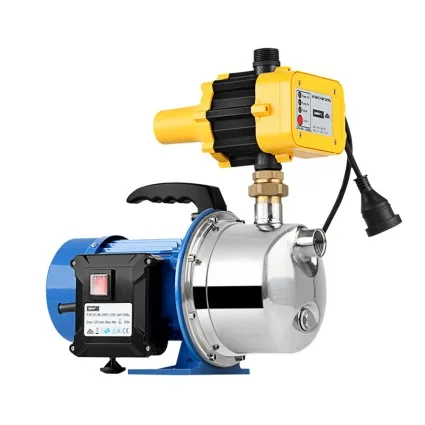 Giantz 1100W Stainless Steel Garden Water Pump with High Pressure Controller, 4600L/H Flow Rate, IP44 Protection