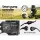 Giantz Peripheral Water Pump QB60 Black - 0.5HP Copper Motor, Brass Impeller, 35L/min Flow, 35m Head, Auto Control