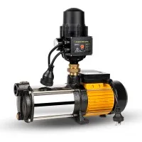 Giantz 2000W High Pressure Garden Water Pump, 4-Stage, Stainless Steel, 7200L/H Flow, 51m Head, Automatic Control, IP