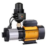 Giantz 2500W 6-Stage Garden Water Pump - High Pressure, Stainless Steel, Auto Control, 200L/min Flow, 70m Head