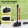 Gardeon Solar Pond Pump Kit 1600L/H with 2 x 10W Polycrystalline Panels, 6 Nozzles, 5m Cable, Aluminium Frame