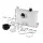 Giantz 400W Macerator Sewerage Pump - Quiet, Automated Marine Toilet System, 270L/min, 4 Inlets, Stainless Steel Blades