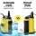 Giantz 400W Submersible Dirty Water Pump, 7000L/H, 7m Head, Steel, 10m Cable, Pools, Tanks, Bore,