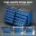 Giantz 10-Drawer Tool Chest Trolley, 100kg Capacity, Ball Bearing Slides, Locking Cam and Blue Steel