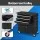 Giantz 12-Drawer Tool Chest Trolley: Durable Steel, Lockable, Smooth Slides, Non-Slip Liners, Omnidirectional Castors