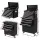 Giantz Black 13-Drawer Tool Box Cabinet Chest, Steel, Lockable, Ball-Bearing Slides, 175kg Capacity, Workshop Essential