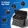 Giantz Black 13-Drawer Tool Box Cabinet Chest, Steel, Lockable, Ball-Bearing Slides, 175kg Capacity, Workshop Essential
