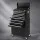 Giantz Black 13-Drawer Tool Box Cabinet Chest, Steel, Lockable, Ball-Bearing Slides, 175kg Capacity, Workshop Essential