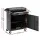 Giantz Tool Chest Trolley Cabinet Rolling Toolbox with Drawer Cabinet EVA Liners 100kg Black Garage Storage