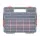 Giantz 3 Pack Toolbox Organiser 17-Compartment Small Parts Storage Boxes Stackable Heavy Duty PP 34x26x7cm