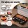 Giantz 3 Pack Toolbox Organiser 17-Compartment Small Parts Storage Boxes Stackable Heavy Duty PP 34x26x7cm