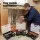Giantz 3 Pack Toolbox Organiser 17-Compartment Small Parts Storage Boxes Stackable Heavy Duty PP 34x26x7cm