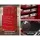 Giantz 14 Drawer Red Steel Tool Box Cabinet Chest - Mechanic Garage Storage Trolley with Lockable Wheels & Liners