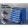 Giantz 16-Drawer Tool Chest & Trolley Cabinet, High Tensile Powder-Coated Steel, Blue, with Premium Locks & Castors