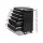 Giantz 5 Drawer Steel Tool Box Cabinet Trolley with Lockable Wheels, Ball-Bearing Slides, and Non-Slip Liners, Black