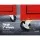 Giantz Red 5 Drawer Steel Tool Box Cabinet Chest Trolley, 75kg Capacity, Lockable, Non-Slip Liners, 360° Castor Wheels