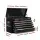 Giantz 9 Drawer Steel Tool Box Cabinet, Black - Lockable Storage Organiser with Ball Bearing Slides & Non-Slip Liners