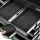 Giantz 9 Drawer Steel Tool Box Cabinet, Black - Lockable Storage Organiser with Ball Bearing Slides & Non-Slip Liners
