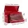 Giantz 9 Drawer Red Tool Box Cabinet - Steel, Lockable, Ball Bearing Slides, Non-Slip Liners, 60x26x38cm Organiser