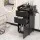 Artiss Professional Salon Station Rolling Cart with 2 Drawers and Cabinet 360° Wheels Black