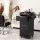 Artiss Professional Salon Station Rolling Cart with 2 Drawers and Cabinet 360° Wheels Black