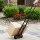 Giantz Folding Trolley Portable Hand Truck Lightweight Travel Luggage Trolley 25kg Adjustable Handle Black