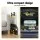 Giantz Folding Trolley Portable Hand Truck Lightweight Travel Luggage Trolley 80kg Capacity Silver 3 Position Handle