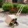 Giantz Folding Trolley Portable Hand Truck Lightweight Travel Luggage Trolley 80kg Capacity Silver 3 Position Handle