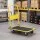 Giantz Platform Trolley Hand Truck Folding Platform Cart 150kg Nonslip Base Foldable Handle Yellow