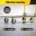 Giantz Platform Trolley Hand Truck Folding Platform Cart 150kg Nonslip Base Foldable Handle Yellow