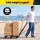 Giantz Folding Hand Truck Platform Trolley 200kg Heavy-Duty Dolly Cart with Adjustable Handle Black