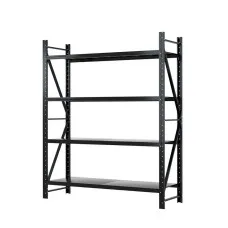 Giantz 2.4Mx2M Heavy-Duty Garage Shelving Rack, Steel, 200kg/Shelf, Adjustable, Rust-Resistant, Easy Assembly