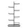 Everfit 7-Tier Ball Storage Rack, Heavy-Duty Steel Organiser for Garage/Gym, Black, 58x23.5x115cm - Easy Assembly