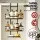 Artiss 2X 3 Tier Over the Door Shower Caddy Hanging Bathroom Storage Organiser Black Iron Waterproof