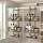 Artiss 2X 3 Tier Over the Door Shower Caddy Hanging Bathroom Storage Organiser Black Iron Waterproof