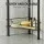 Artiss 2x Floor Standing Corner Shower Caddy 4 Tier Rustproof Black Metal Bathroom Storage Rack 4Tier