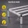 Giantz Aluminium Dunnage Rack 454kg Heavy-Duty Kitchen Storage Platform Silver