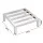Giantz 35cm Dunnage Rack 2-Pack 454kg Stainless Steel Kitchen Floor Stands Silver Commercial Grade