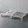 Giantz 35cm Dunnage Rack 2-Pack 454kg Stainless Steel Kitchen Floor Stands Silver Commercial Grade