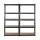 Giantz 5-Tier Garage Shelving Unit - Heavy Duty Steel, 200kg Per Shelf, Adjustable Height, 90x40x180cm, Matte Black