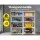 Giantz 2x1.8M Silver Garage Shelving - Heavy-Duty, Adjustable Steel Storage Rack with 200kg Capacity Per Tier, 5 Shelves