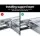 Giantz 2x1.8M Silver Garage Shelving - Heavy-Duty, Adjustable Steel Storage Rack with 200kg Capacity Per Tier, 5 Shelves