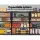 Giantz 1.8M Garage Shelving - Heavy-Duty Black Steel Rack, 5 Adjustable Shelves, 200kg Capacity/Tier, Easy Assembly